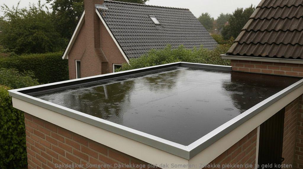 Daklekkage Plat Dak Someren